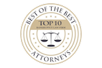 Best of the Best Attorneys Top 10 Bankruptcy Law Firm award seal